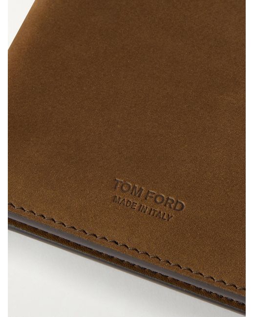 Tom Ford Natural Nubuck Billfold Wallet for men