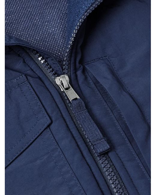 Polo Ralph Lauren Jacke aus Fleece mit Shell-Besatz in Blue für Herren