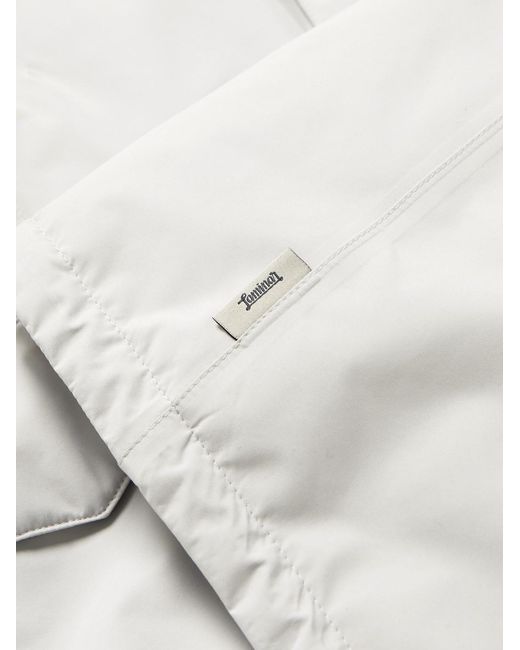 Laminar White Shell Down Parka for men