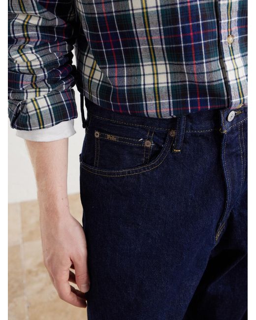 Polo Ralph Lauren Blue Rivington Wide-leg Jeans for men