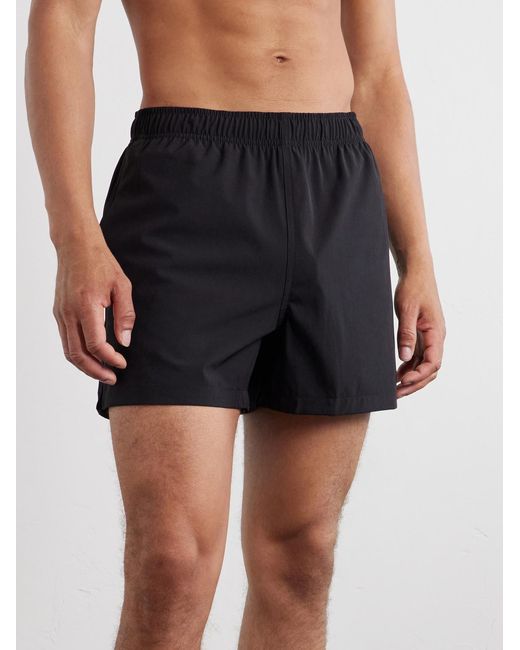 NN07 Blue Holiday 10039 Straight-Leg Short-Length Recycled-Shell Swim Shorts for men