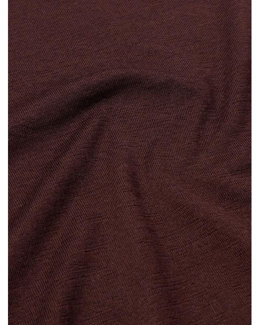 James Purdey & Sons Red Slim-Fit Cashmere Rollneck Sweater for men