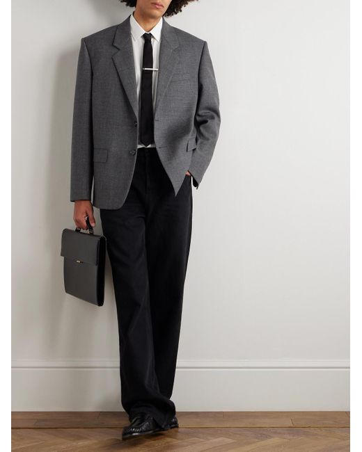Saint Laurent Black Wool Blazer for men