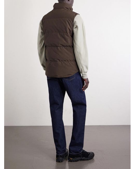 Canada Goose Brown Vests for men
