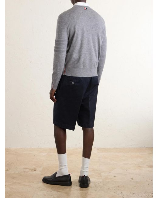 Thom Browne Gray Milano Stitch Wool for men
