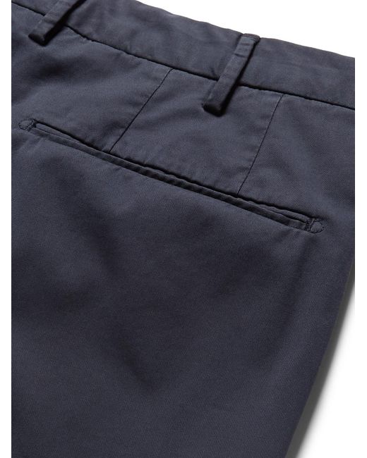 Slowear Blue Four Season Slim-Fit Cotton-Blend Chinos for men