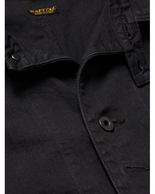 Kapital Black Cactus Cotton-Twill Jacket for men
