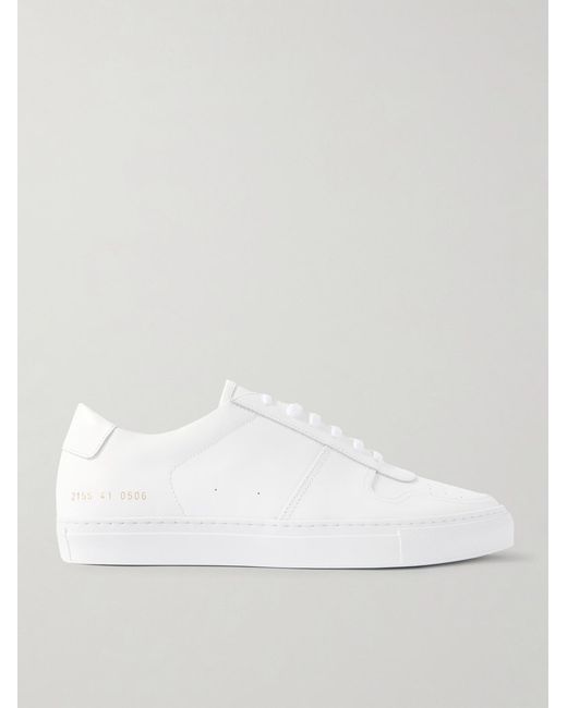 Common Projects White Bball Leather Sneakers for men