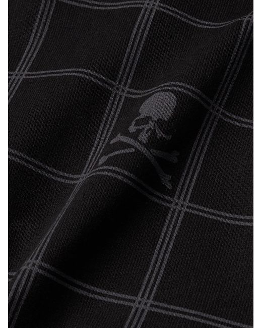 MASTERMIND WORLD Black Tokyo Revengers Logo-print Cotton-jersey Hoodie for men