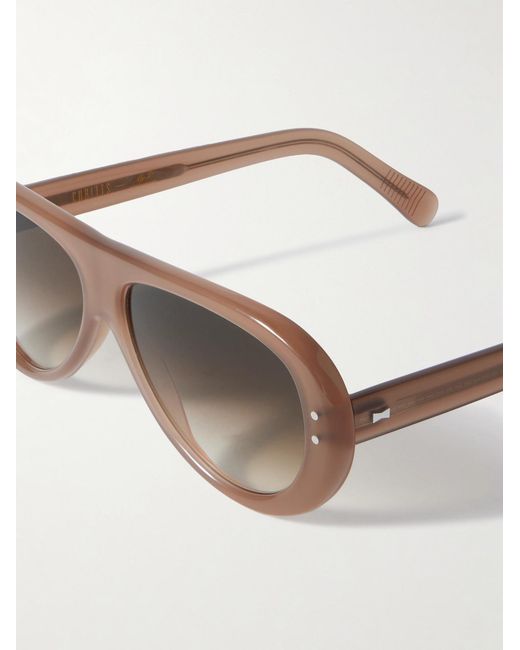 Mr P. Brown Cubitts Ischia Aviator-Style Acetate Sunglasses for men