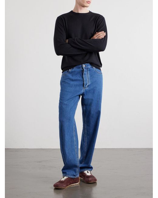 Bottega Veneta Blue Straight-Leg Jeans for men