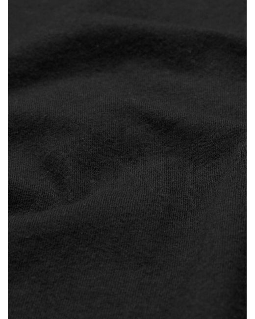 James Perse Black Crew-neck Cotton-jersey T-shirt for men
