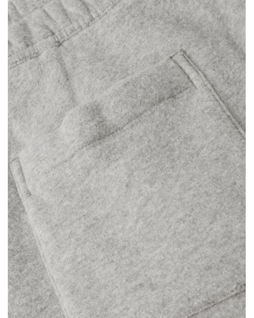 James Perse Gray Cozy Tapered Cotton-Blend Jersey Sweatpants for men