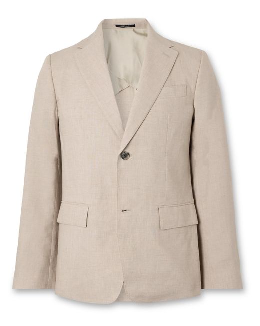 Club Monaco Natural Linen-blend Suit Jacket for men