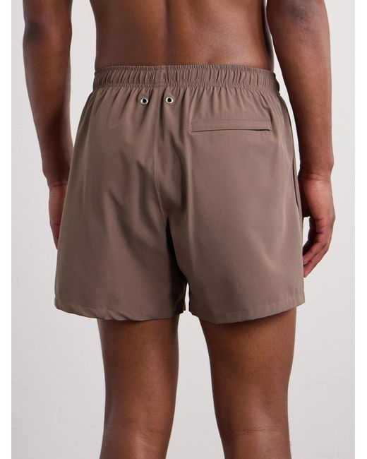 NN07 Natural Holiday 10039 Straight-Leg Short-Length Recycled-Shell Swim Shorts for men