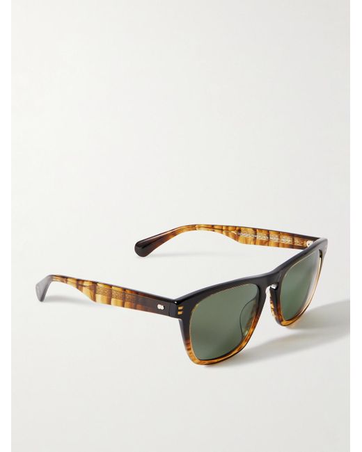 Oliver Peoples Green Roger Federer Square-frame Degradé Acetate Sunglasses for men
