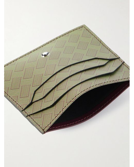 Montblanc Extreme 3.0 Kartenetui aus strukturiertem Leder in Green für Herren