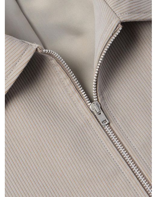 Our Legacy White Mini Pinstriped Cotton-blend Jacket for men