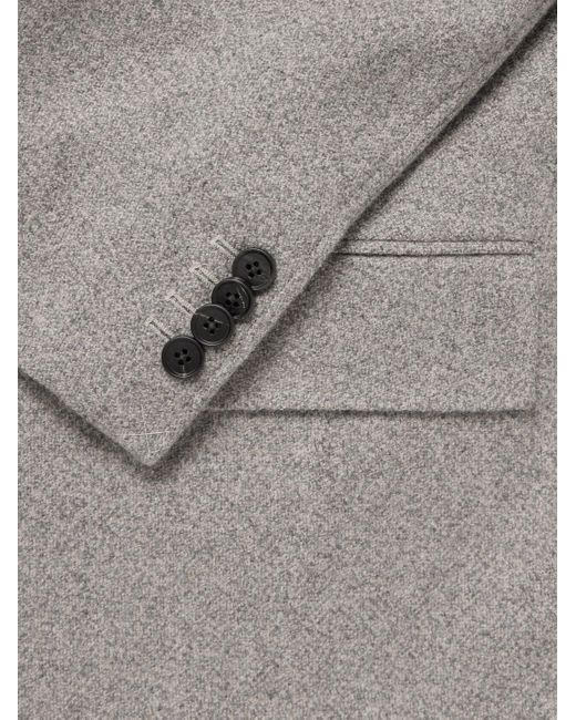 Mr P. Gray Oversized Wool And Camel-Blend Tweed Suit Jacket for men