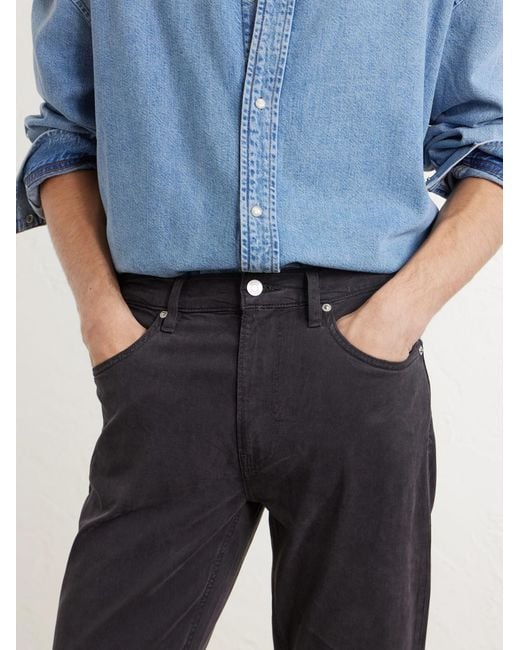 FRAME Blue Straight-Leg Jeans for men