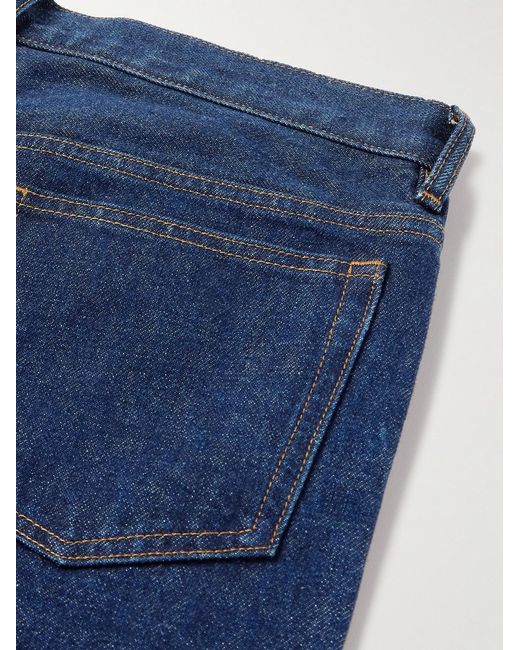 A.P.C. Blue Petit New Standard Slim-Fit Jeans for men