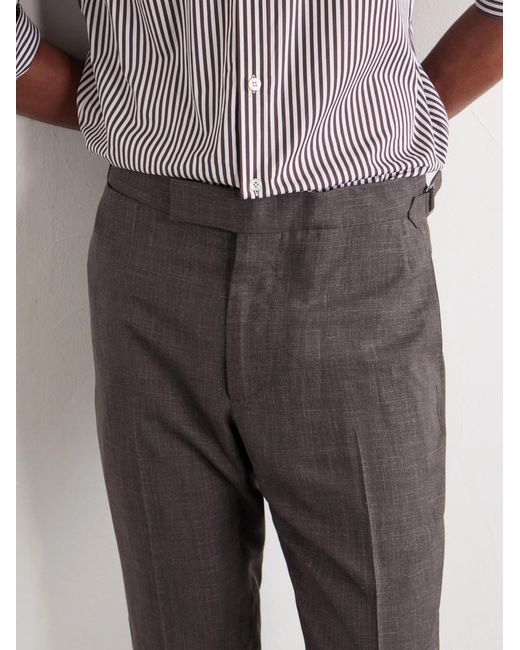 Thom Sweeney Gray Wool for men