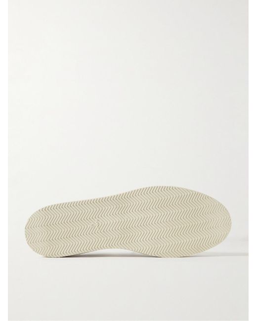 Sneakers in shell e camoscio con finiture in pelle Tennis Pro di Common Projects in White da Uomo