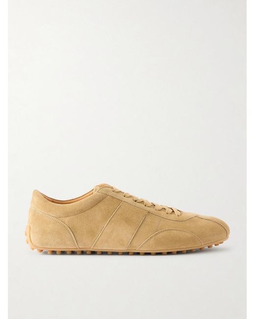 Tod's Natural T Marathon Suede Sneakers for men