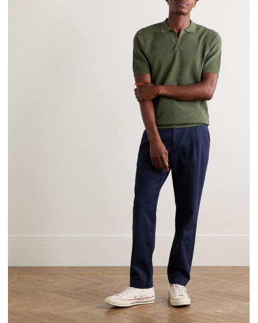 Polo di Orlebar Brown in Green da Uomo