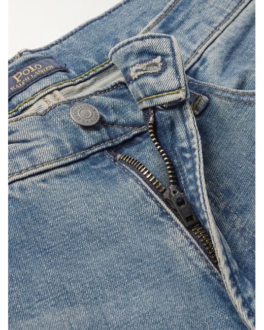 Polo Ralph Lauren Blue Sullivan Slim-Fit Straight-Leg Jeans for men