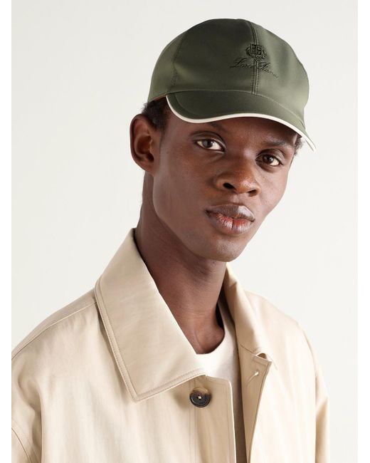 Berretto Da Baseball di Loro Piana in Green da Uomo