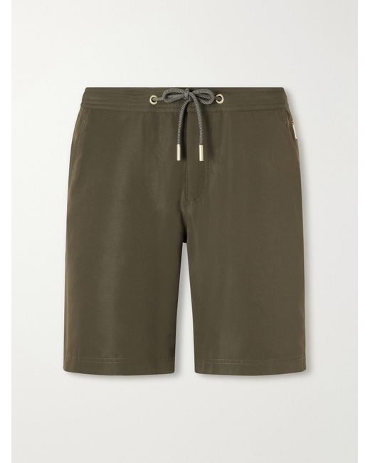 Orlebar Brown Green Dane Ii Straight-Leg Swim Shorts for men