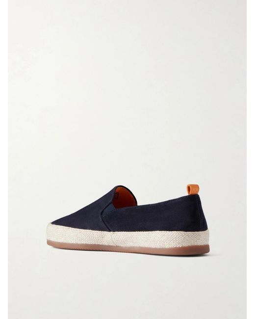 Mulo Weekender Suede Espadrilles in Blue für Herren