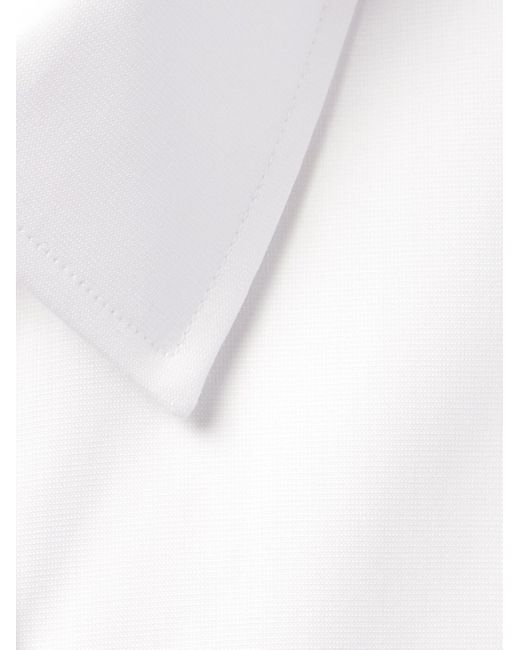 Charvet White Cotton Shirt for men