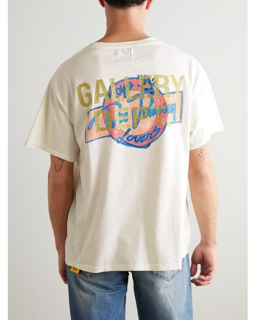 GALLERY DEPT. White Doc Johnson Toys 4 Love Glittered Printed Cotton-jersey T-shirt for men