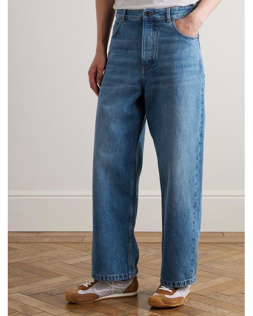 Loewe Blue Straight-Leg Jeans for men
