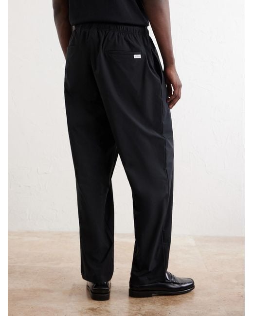 (w)taps Blue Sddt2001 Straight-Leg Drawstring Ripstop Trousers for men