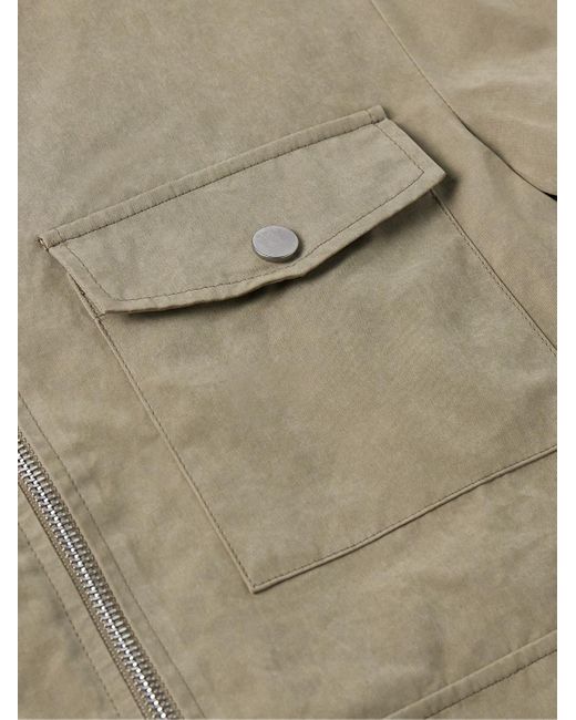 Altea Natural Zeno Coated-canvas Jacket for men