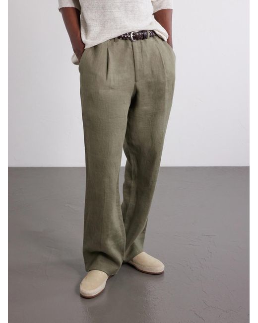 Mulo Natural Weekender Suede Espadrilles for men