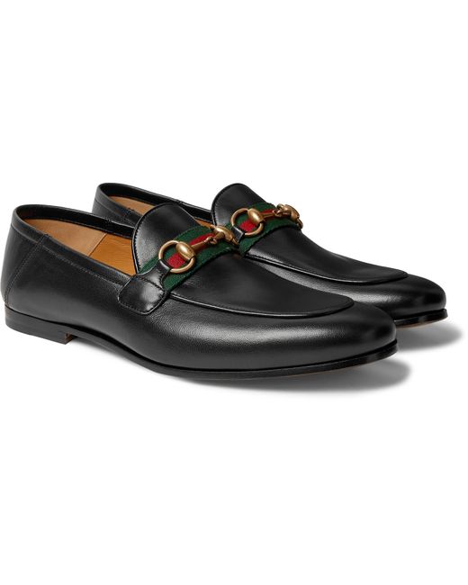 gucci collapsible heel loafer