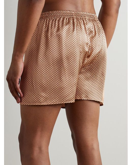 Boxer di Zimmerli of Switzerland in Brown da Uomo