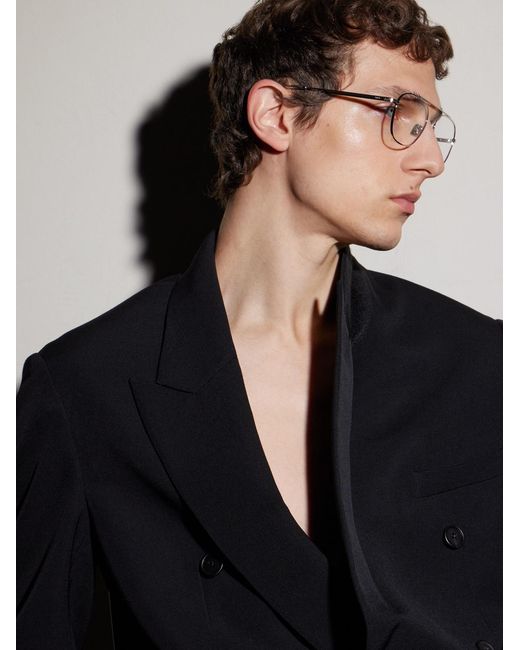 Dior Natural Diorbotanicao S6U Geometric-Tone Glasses for men