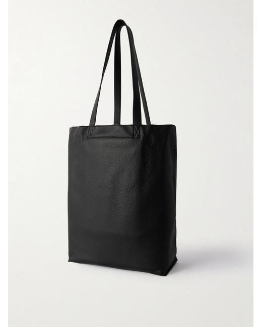 A.P.C. Maiko Tote aus vollnarbigem Leder in Black für Herren