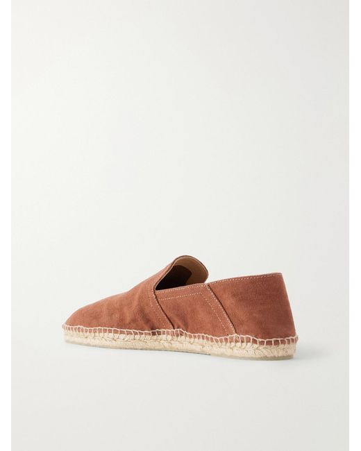 Castaner Brown Parker Canvas Espadrilles for men