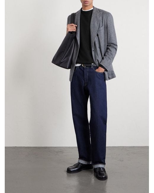 Boglioli Black Cashmere Sweater for men