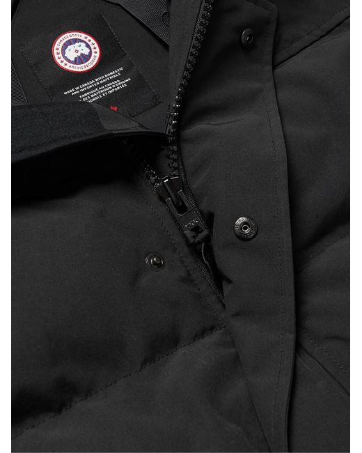 Canada Goose Black "Wyndham" Parka for men