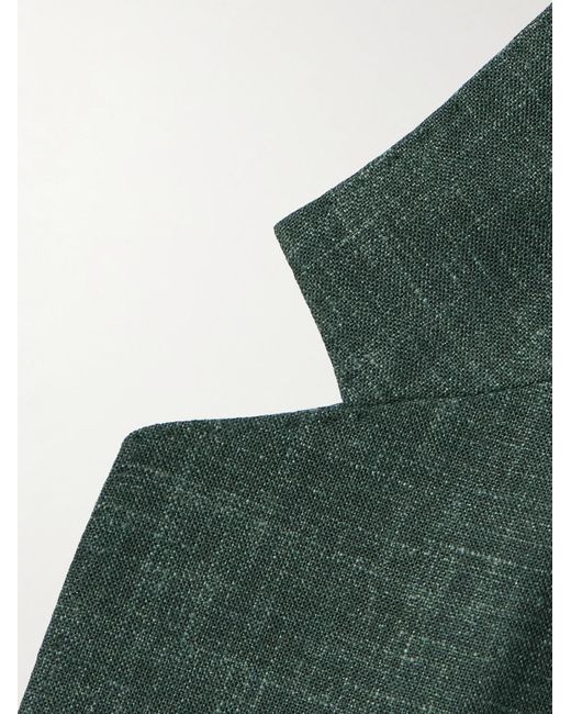 Giacca in misto lana vergine di Mr P. in Green da Uomo