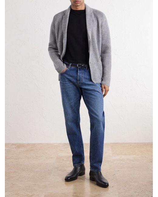 Slowear Blue Straight-leg Jeans for men