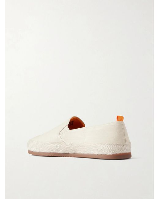 Mulo Natural Weekender Canvas Espadrilles for men