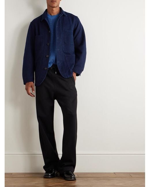 Blue Blue Japan Blue Sashiko Cotton Jacket for men